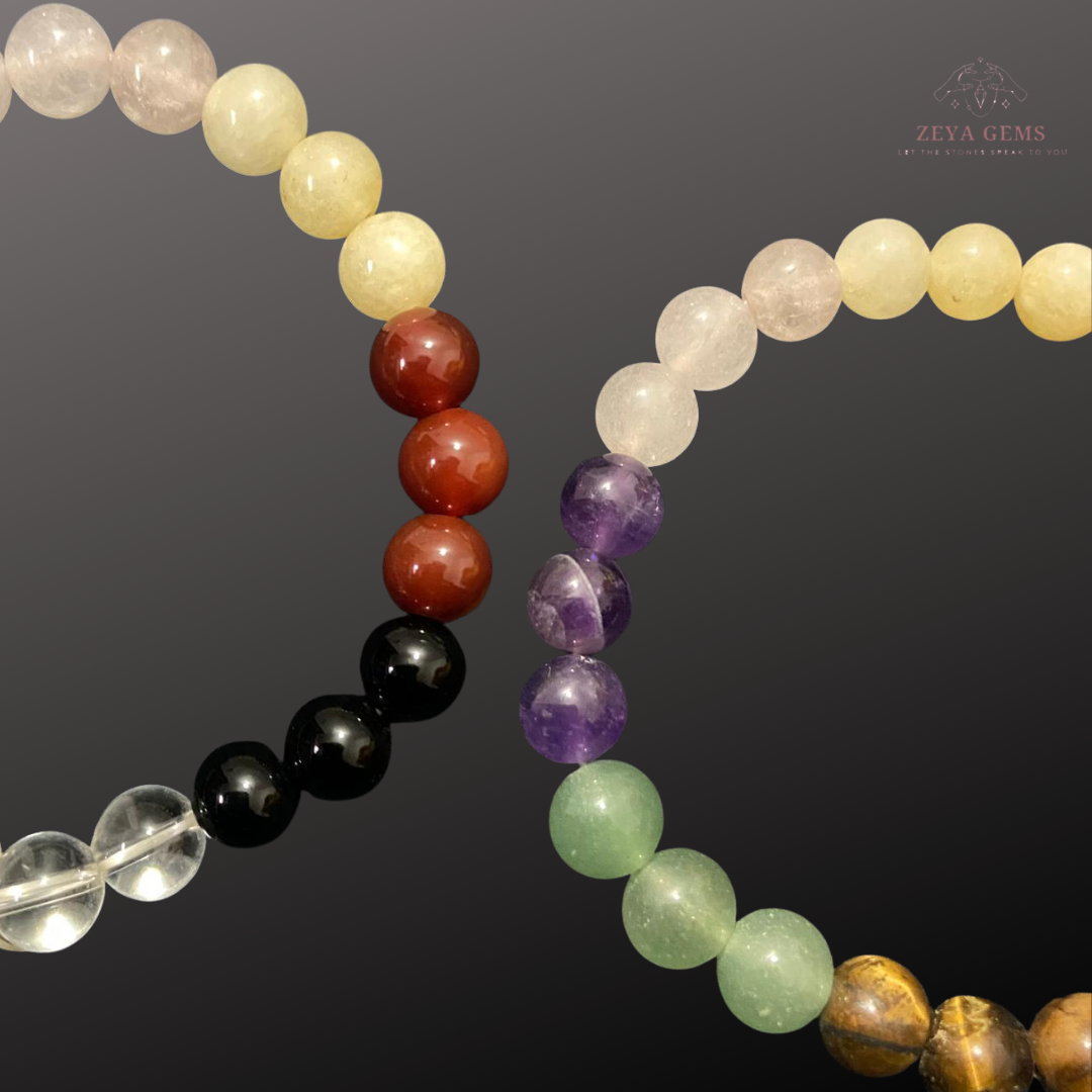 Handcrafted Mix Stone Bracelet